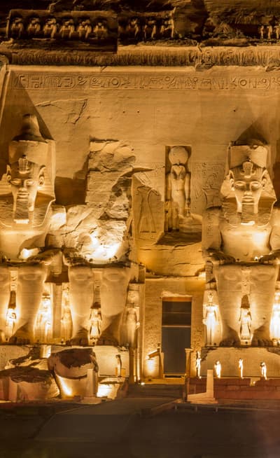 Son &amp; lumière d’Abou Simbel