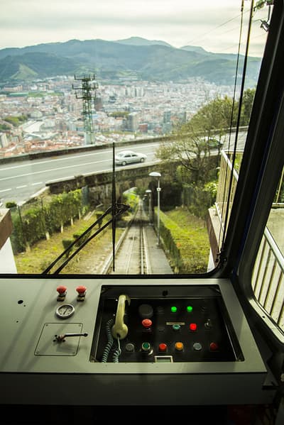 Le funiculaire de Larreineta