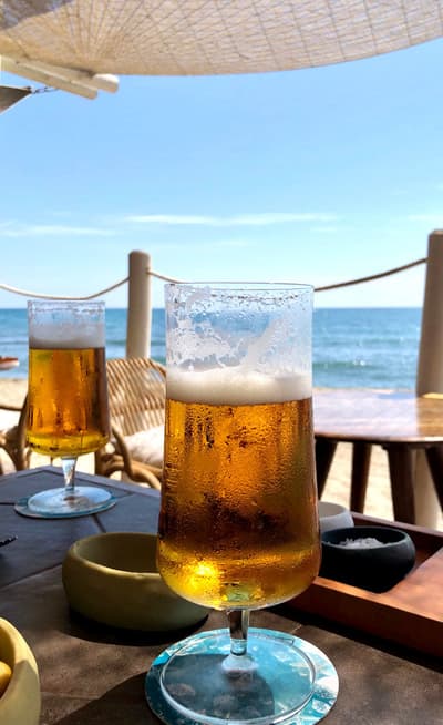 Le bar de plage Chiringuito
