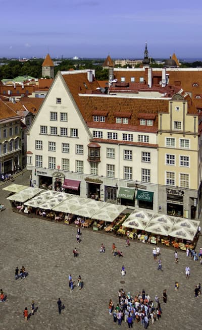 La place de l’Hôtel de Ville