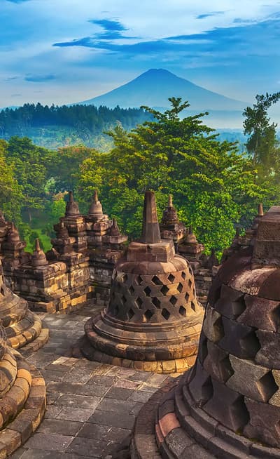 Le temple de Borobudur