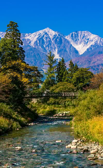 Les alpes japonaises