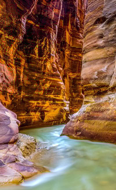 La réserve de Wadi Mujib