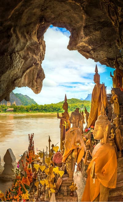 La grotte de Pak Ou