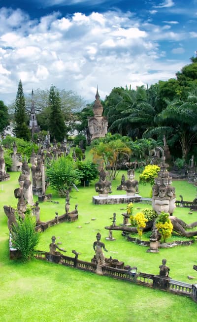 Le parc du Bouddha
