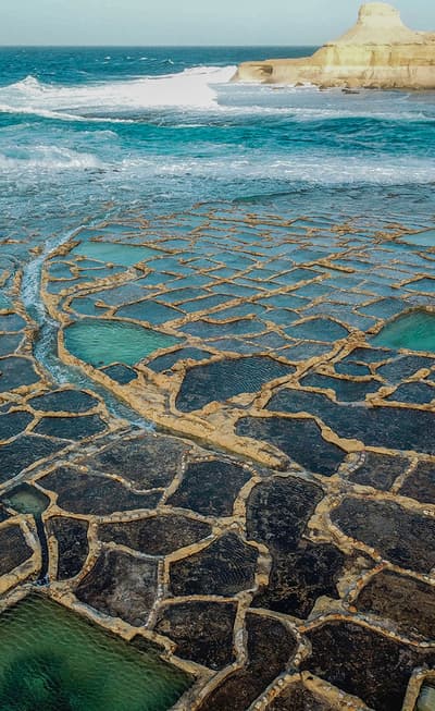 Les salines de Gozo