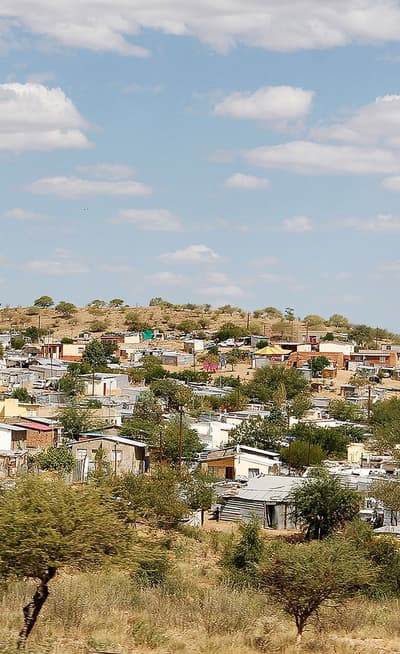 Le marché de Katutura