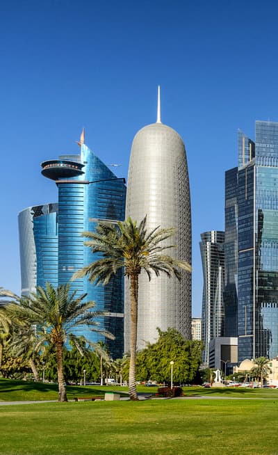 La corniche de Doha
