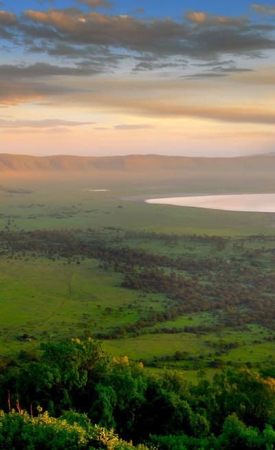 Le cratère du Ngorongoro