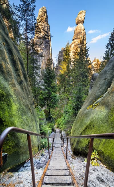 Les roches d’Adršpach-Teplice
