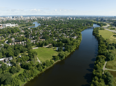 Le quartier de Glebe
