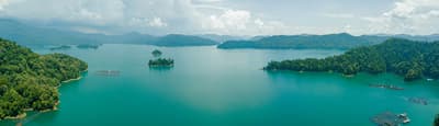 Le lac Kenyir