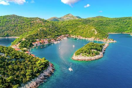 Les îles de la Dalmatie du sud en famille